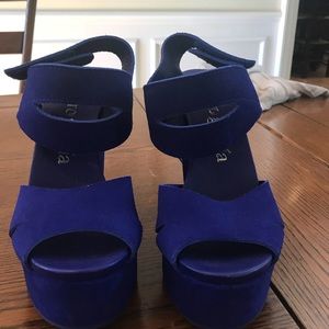 Blue Pedro Garcia Sandals
